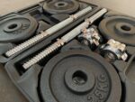 SET JEDNORUČNIH UTEGA 2x10KG U PVC KOFERU - Slika 5