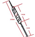 Olimpijska Swiss multi-grip šipka crna - Slika 6