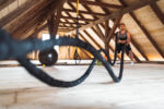 TRENING UŽE/BATTLE ROPE S PRESVLAKOM 50mm/12metara - Slika 11