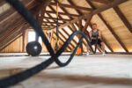 TRENING UŽE/BATTLE ROPE S PRESVLAKOM 50mm/12metara - Slika 9