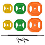 KOMPLET UTEGA ZA BODY PUMP 20kg - body pump colour set - Slika 4