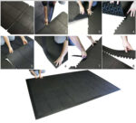 MUŠKA LAJSNA CRNA ZA KVADRATNU PLOČU 90X90cm - Slika 6