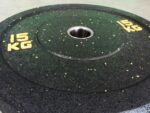 HI-TEMP 15 KG BUMPER PLATE - color točkice - Slika 15