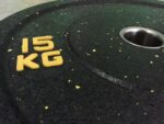 HI-TEMP 15 KG BUMPER PLATE - color točkice - Slika 11