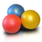 PILATES SOFT BALL 26CM - roza - Slika 5