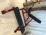 FIKSNA HORIZONTALNA KLUPA - FLAT RED LINE BENCH - Slika 5