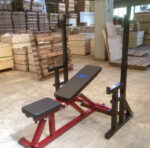 KOMPLET SQUAT/DIP ADJUSTABLE RACK I PODESIVA KLUPA RED LINE