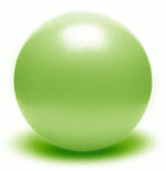 PILATES SOFT BALL 26CM - zelena - Slika 4