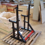 KOMPLET SQUAT/DIP ADJUSTABLE RACK I PODESIVA KLUPA RED LINE - Slika 4