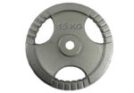 PLOČASTI DISK UTEG STANDARD 15 KG/27 MM