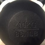 Premium iron kettlebell 40 kg