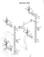 ZIDNI KAVEZ ZA TRENING - WALL MOUNT RIG - Slika 10