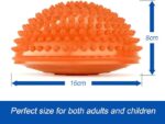 MASAŽNA JEŽ POLULOPTA - SPIKY MASSAGE HALF BALL - Slika 2