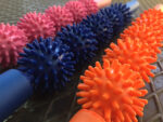 MASAŽNI 4BALL STICK 52,5 cm PLAVI SPIKEY - Slika 4