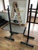 SET - NEW LINE STALCI + ADJUSTABLE BENCH RED LINE - Slika 2