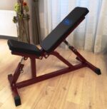 SET - NEW LINE STALCI + ADJUSTABLE BENCH RED LINE - Slika 4