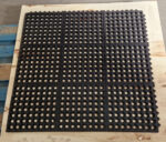 14mm, OPEN TOP GUMENA PODNA OBLOGA, KVADRATNA PLOČA 90X90cm, CRNA - Slika 4