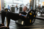 HIP THRUSTER - SMALL GLUTE BENCH 60X45X30 CM - Slika 9