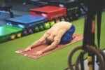 YogaSearcher Rubber Yoga Mat – 5mm – strunjača za jogu – Terracotta (crvena) - Slika 10