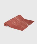 YogaSearcher Rubber Yoga Mat – 5mm – strunjača za jogu – Terracotta (crvena) - Slika 5
