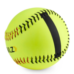 SKLZ Spin Vision Softball | Set 2 edukativne lopte za rotaciju - ŽUTA - Slika 3