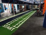 UMJETNA TRAVA SIVA - SPRINT TRACK GRAY 1.0*10.2met - Slika 3
