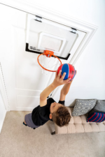 PRO MINI Košarkaška lopta od pjene SKLZ – crveno/plava - Slika 2