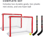 SKLZ Pro Mini Hockey – mini set za hokej s 2 gola, 2 palice i lopticom - Slika 2