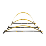 SKLZ Speed Hurdles Elite – podesive prepreke za trening – set od 3 prepreke