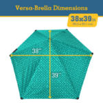 Sport-Brella Versa Brella – prenosivi suncobran UPF 50+ - Slika 8