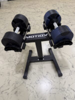 Podesiva bučica MOTIOX 2 - 24 kg - Adjustable Dumbbell - CRNA - Slika 6