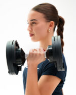 Podesiva bučica MOTIOX 2 - 16 kg - Adjustable Dumbbell - CRNA - Slika 5