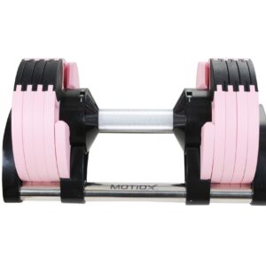 Prilagodljiva bučica Motiox roza 2-16 kg
