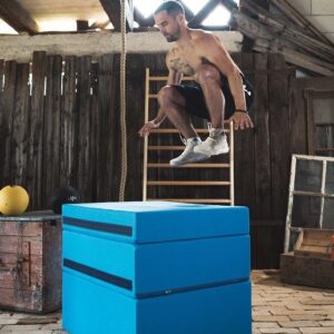 PWR Triple BX Plyo – komplet tri protuklizne plyo podloge s čičak-trakama