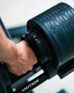 Podesiva bučica MOTIOX PRO 2-24 kg - Adjustable Dumbbell - CRNA - Slika 2