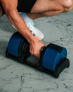 Podesiva bučica MOTIOX PRO 2-32 kg - Adjustable Dumbbell - PLAVA - Slika 2